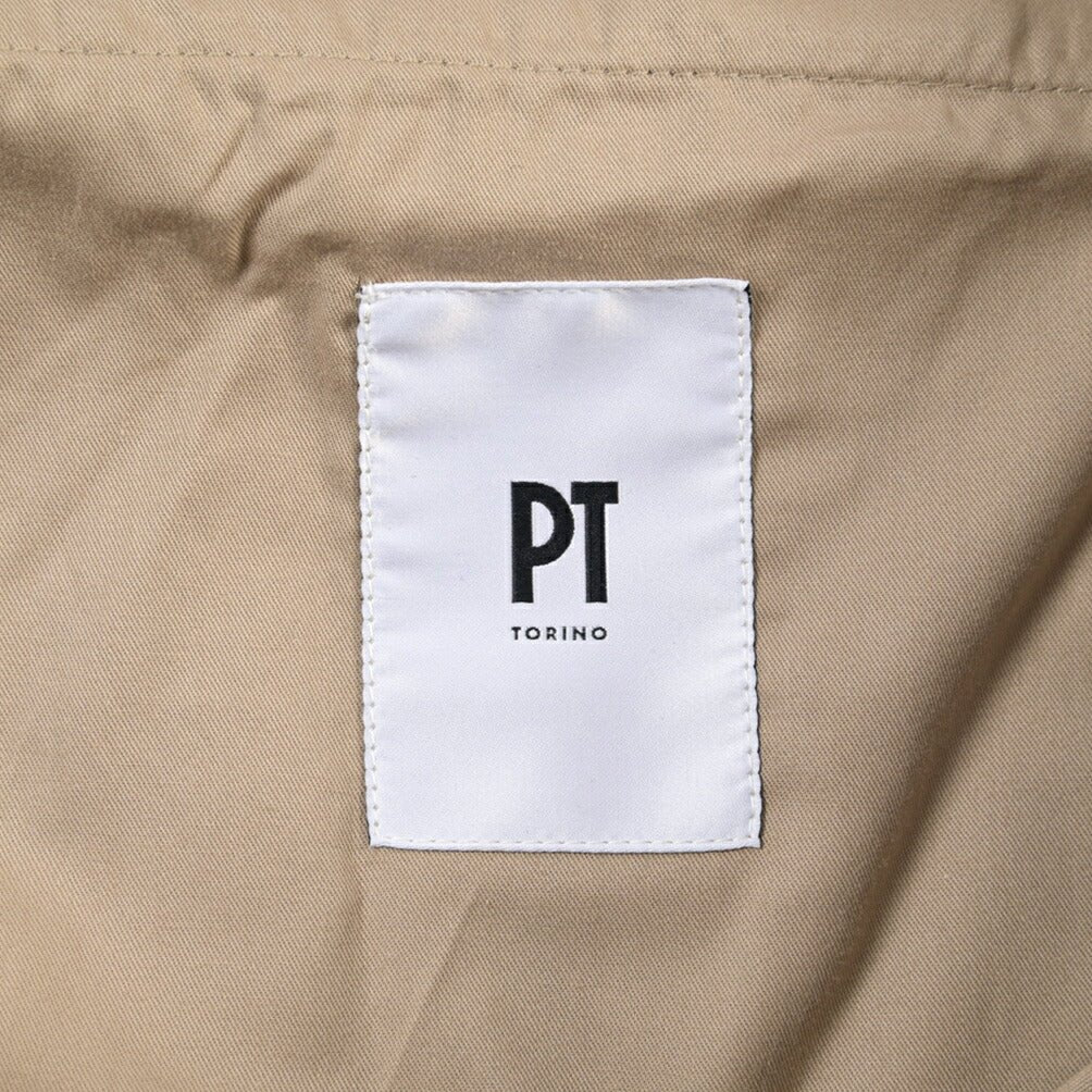 PT TORINO Edge “REBEL FIT” ストレッチウール ワンタックスラックス ブラウン 54 | GUARDAROBA MILANO OFFICIAL STORE