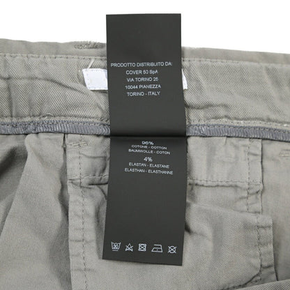 PT TORINO Edge “REBEL FIT” ストレッチコットン ワンタックパンツ グレー 56 | GUARDAROBA MILANO OFFICIAL STORE