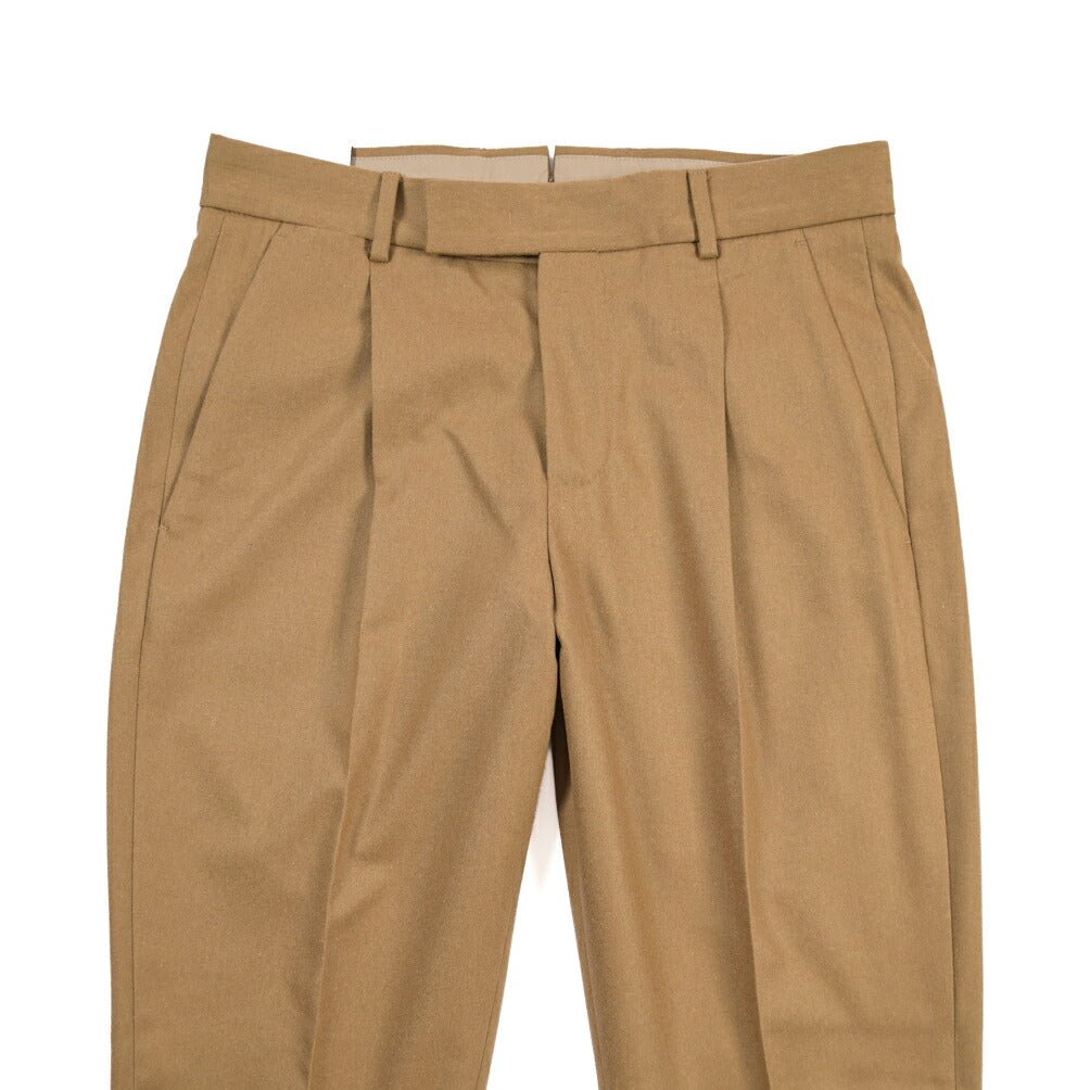 PT TORINO Edge “REBEL FIT” カシミヤ混ウール ワンタックスラックス ブラウン 44 | GUARDAROBA MILANO OFFICIAL STORE