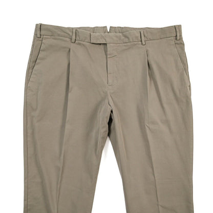 PT TORINO Edge “REBEL FIT” ストレッチコットン ワンタックパンツ グレー 56 | GUARDAROBA MILANO OFFICIAL STORE