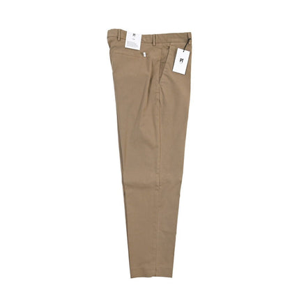 PT TORINO Edge “REBEL FIT” ストレッチコットン ノータックパンツ グレージュ 46 | GUARDAROBA MILANO OFFICIAL STORE