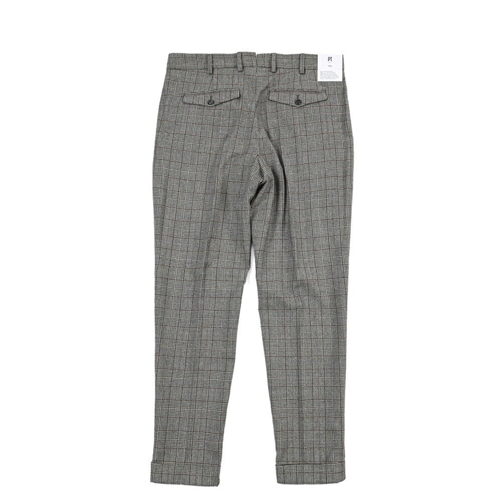 PT TORINO Edge “REBEL FIT” SUPER 100's ヴァージンウール100% ワンタックスラックス グレー 48 | GUARDAROBA MILANO OFFICIAL STORE