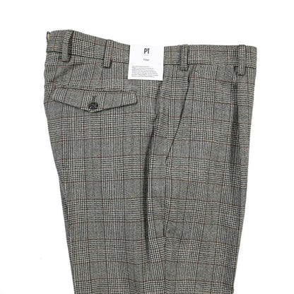 PT TORINO Edge “REBEL FIT” SUPER 100's ヴァージンウール100% ワンタックスラックス グレー 48 | GUARDAROBA MILANO OFFICIAL STORE