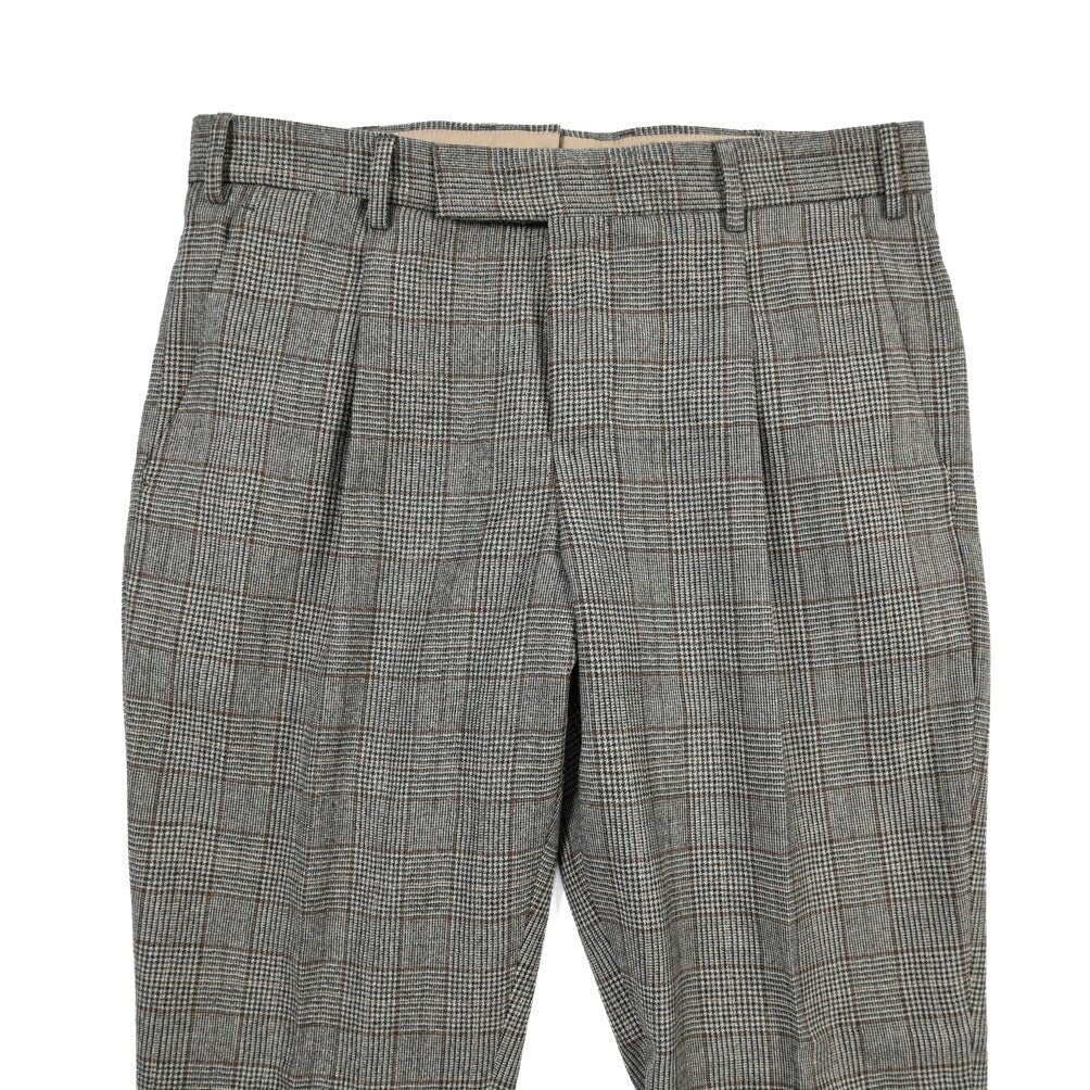 PT TORINO Edge “REBEL FIT” SUPER 100's ヴァージンウール100% ワンタックスラックス グレー 48 | GUARDAROBA MILANO OFFICIAL STORE