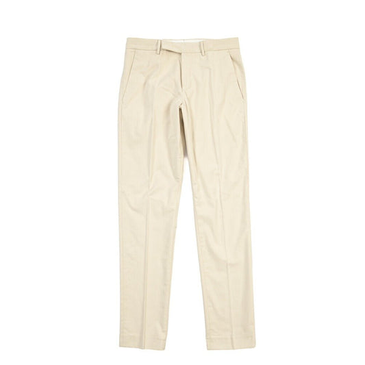 PT TORINO Edge “SOFT FIT” ストレッチコットン ノータックチノパンツ オフホワイト 44 | GUARDAROBA MILANO OFFICIAL STORE