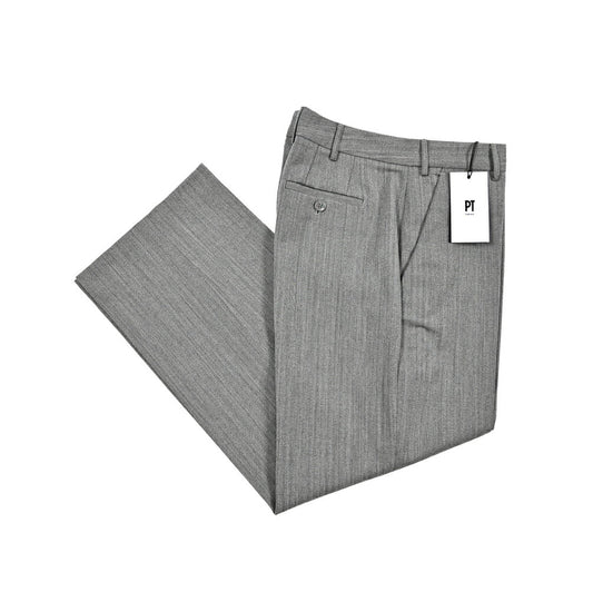 【レディース】PT TORINO EMMA ヴァージンウール100% ヘリンボーンパンツ｜430886-40｜GUARDAROBA MILANO OFFICIAL STORE