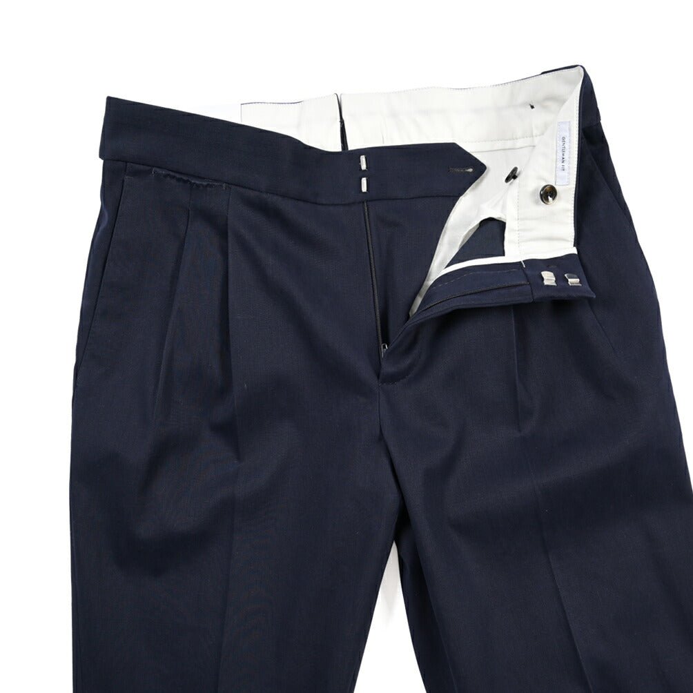 PT TORINO “GENTLEMAN FIT” カシミヤ混コットン グルカパンツ ネイビー 48 | GUARDAROBA MILANO OFFICIAL STORE