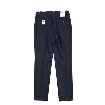 PT TORINO “GENTLEMAN FIT” カシミヤ混コットン グルカパンツ ネイビー 48 | GUARDAROBA MILANO OFFICIAL STORE