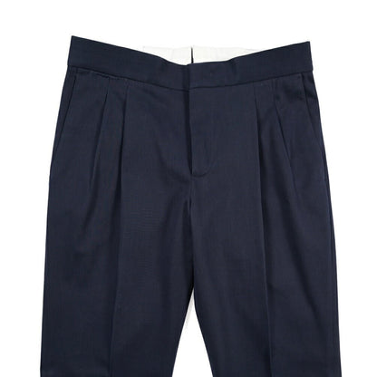 PT TORINO “GENTLEMAN FIT” カシミヤ混コットン グルカパンツ ネイビー 48 | GUARDAROBA MILANO OFFICIAL STORE