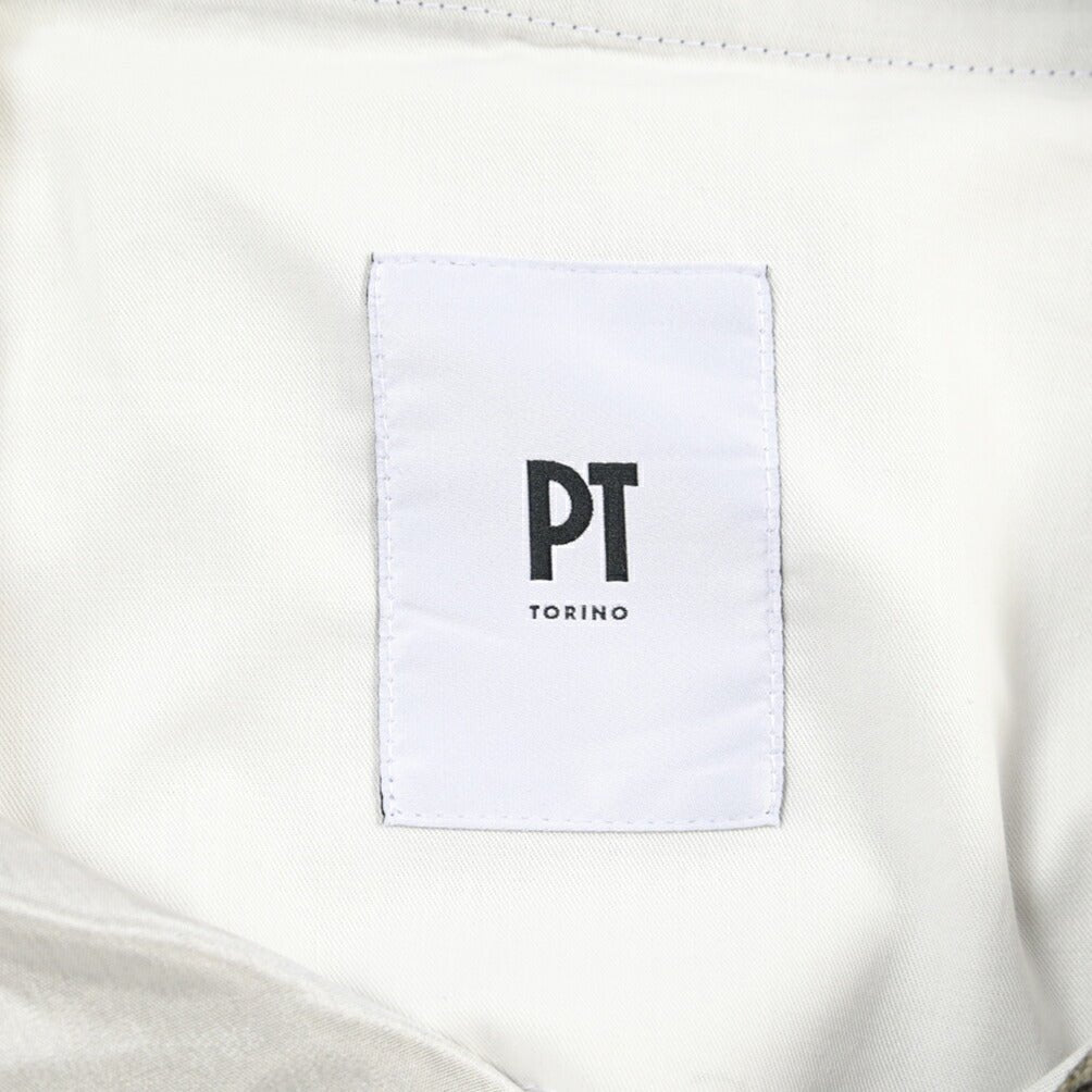PT TORINO “GENTLEMAN FIT” SUPER 100's ヴァージンウール100% ワンタックスラックス グリーン 48 | GUARDAROBA MILANO OFFICIAL STORE