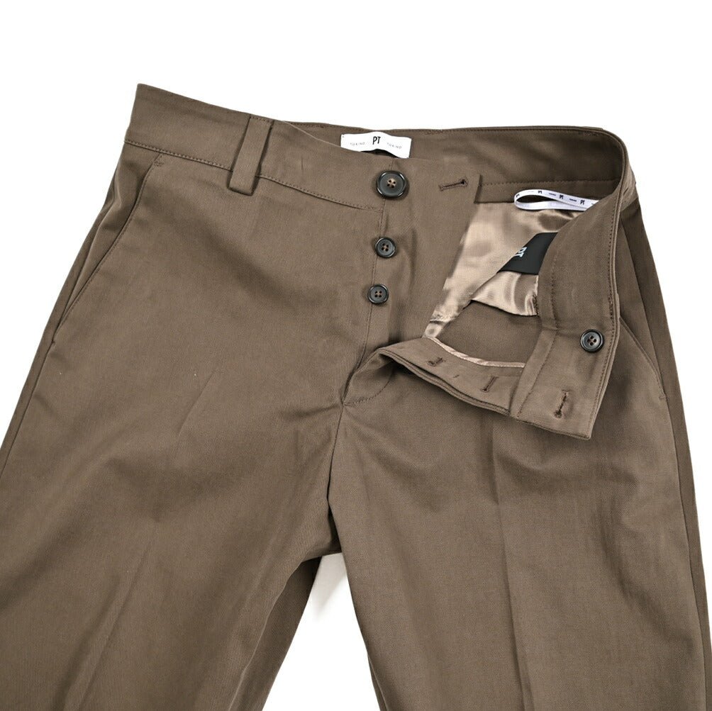 【レディース】PT TORINO GIO カシミヤ混 ノータックスラックス｜430888-40｜GUARDAROBA MILANO OFFICIAL STORE