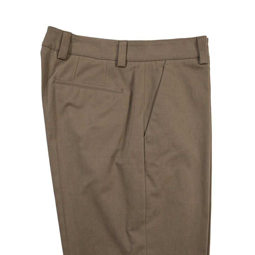PT TORINO “GIO” カシミヤ混コットン ノータックパンツ ブラウン 44 | GUARDAROBA MILANO OFFICIAL STORE