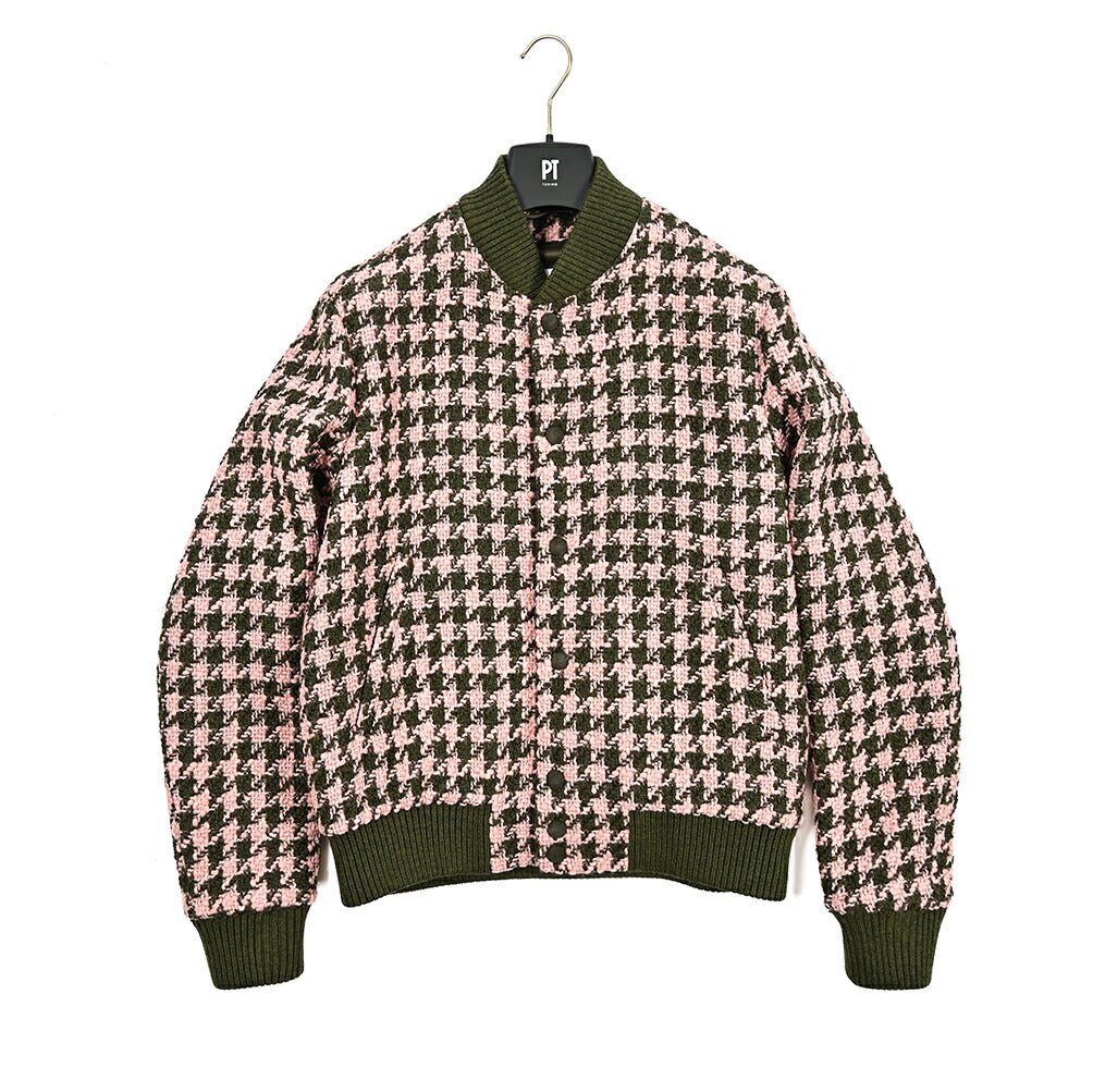 PT TORINO ウール混 中綿ニットブルゾン MA - 1｜430403-48｜GUARDAROBA MILANO OFFICIAL STORE