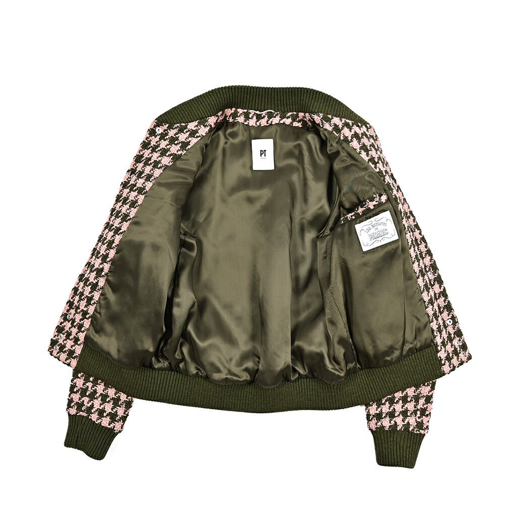 PT TORINO ウール混 中綿ニットブルゾン MA - 1｜430403-48｜GUARDAROBA MILANO OFFICIAL STORE