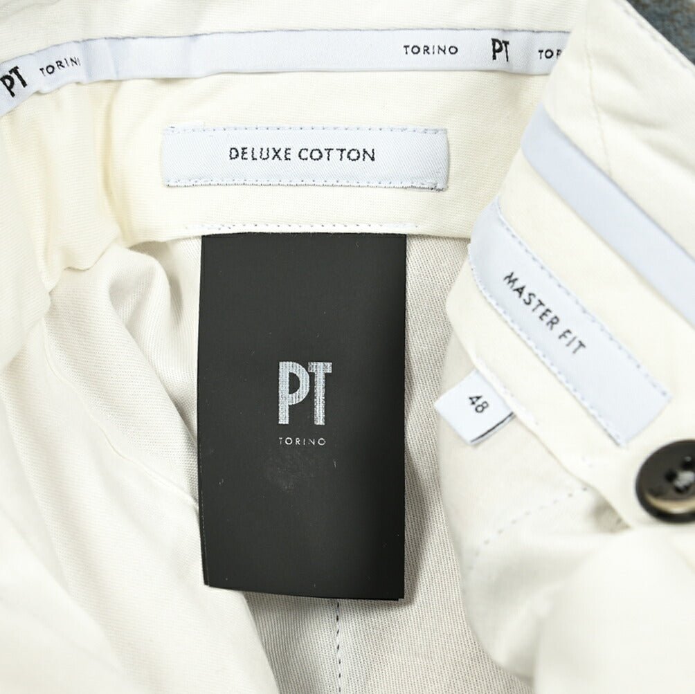 PT TORINO MASTER FIT コットン100% ベルベットクロスノータックスラックス (DELUXE COTTON) / PT01｜GUARDAROBA MILANO OFFICIAL STORE