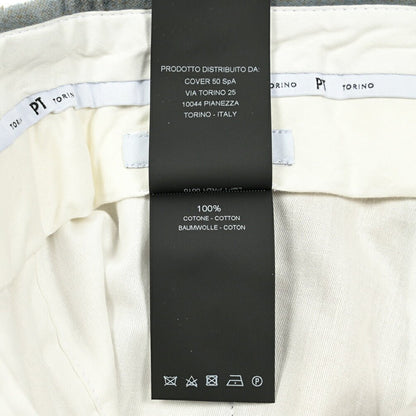 PT TORINO MASTER FIT コットン100% ベルベットクロスノータックスラックス (DELUXE COTTON) / PT01｜GUARDAROBA MILANO OFFICIAL STORE