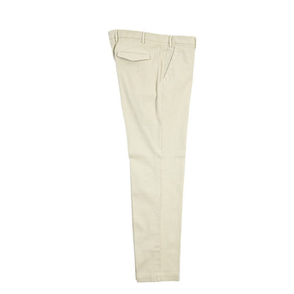 PT TORINO “MASTER FIT” ストレッチコットン ノータックチノパンツ ベージュ 52 | GUARDAROBA MILANO OFFICIAL STORE
