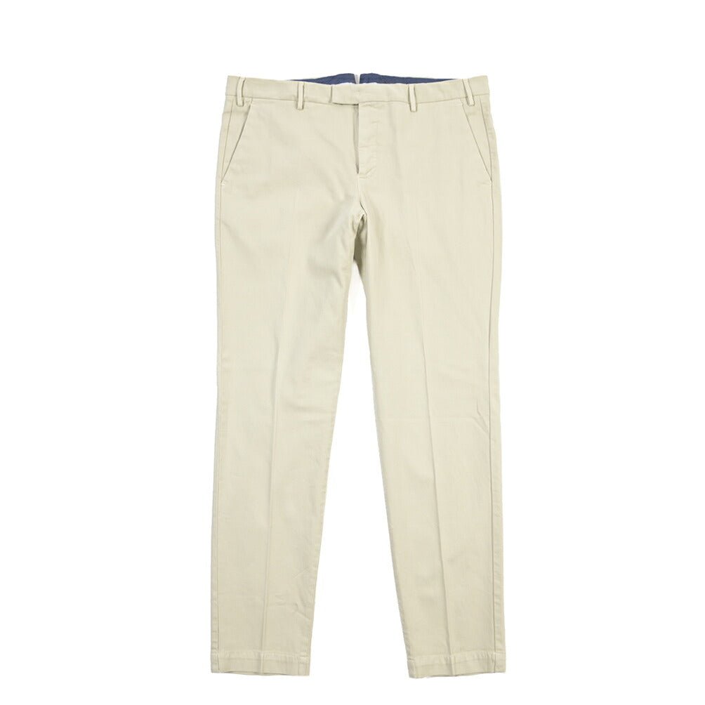 PT TORINO “MASTER FIT” ストレッチコットン ノータックチノパンツ ベージュ 52 | GUARDAROBA MILANO OFFICIAL STORE