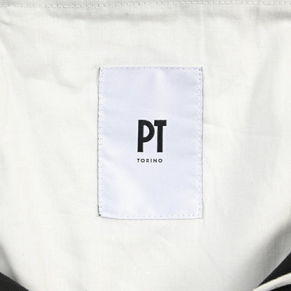 PT TORINO “MASTER FIT” 高機能ストレッチウール ワンタックスラックス / TECHNO WASHABLE WOOL ブラック 48 | GUARDAROBA MILANO OFFICIAL STORE
