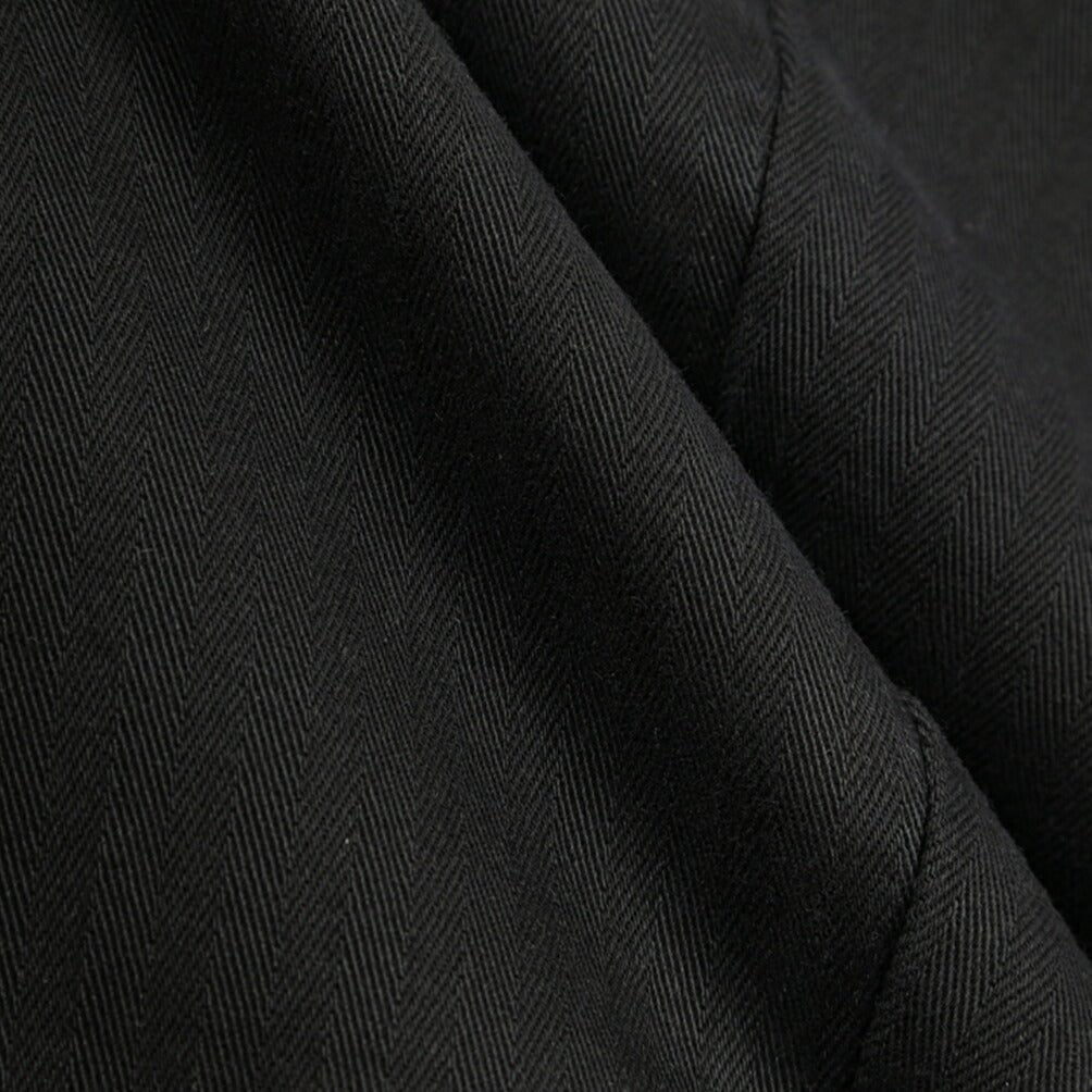 PT TORINO “REBEL FIT” ストレッチコットン ワンタックパンツ ブラック 52 | GUARDAROBA MILANO OFFICIAL STORE