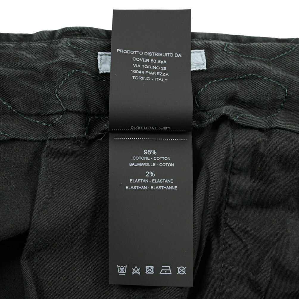 PT TORINO ReWorked “MADS” ストレッチコットン ノータックチノパンツ ブラック 48 | GUARDAROBA MILANO OFFICIAL STORE
