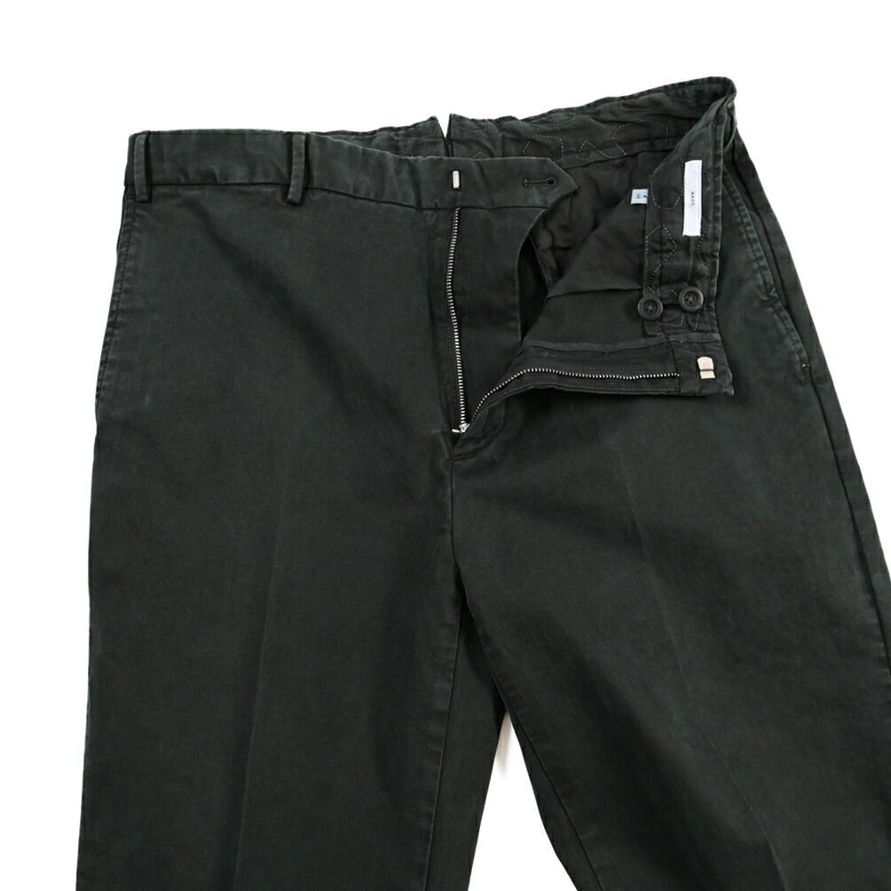 PT TORINO ReWorked “MADS” ストレッチコットン ノータックチノパンツ ブラック 48 | GUARDAROBA MILANO OFFICIAL STORE