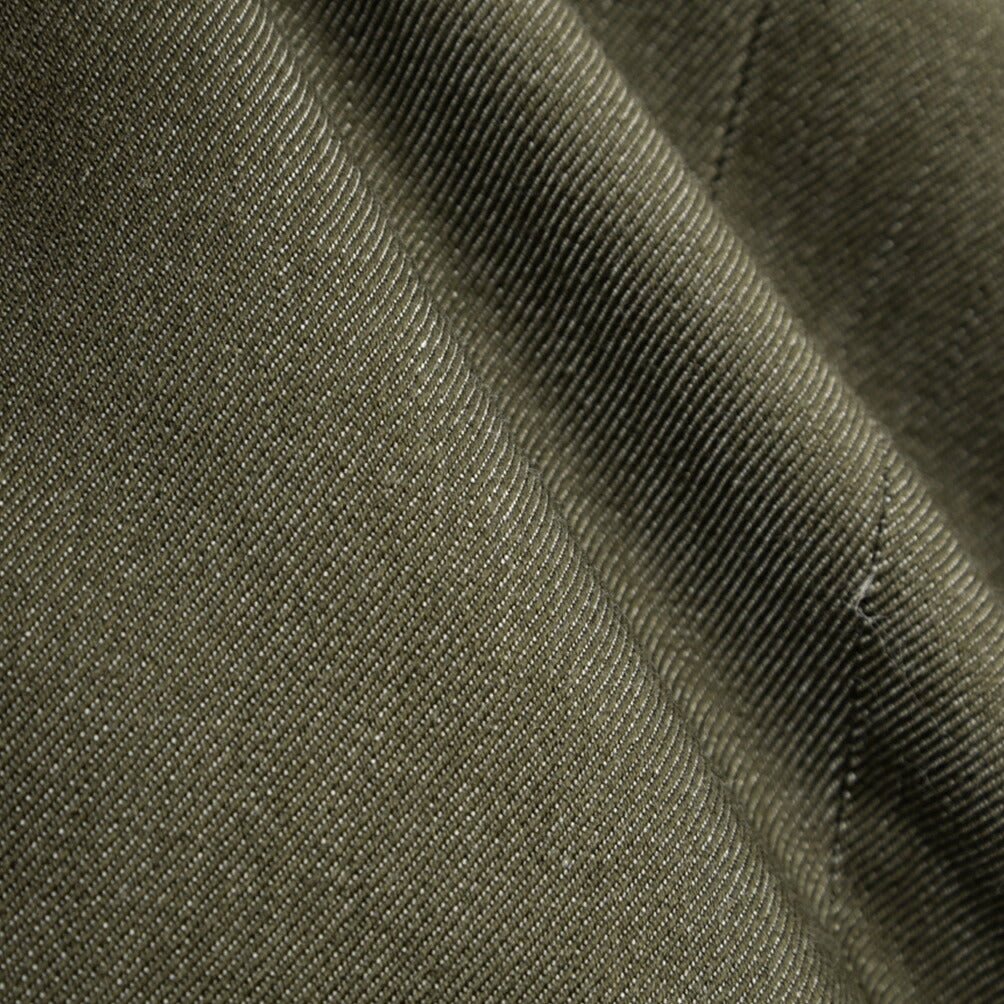PT TORINO ReWorked “MADS CARROT FIT” コットン混ウール ノータックパンツ カーキグリーン 50 | GUARDAROBA MILANO OFFICIAL STORE