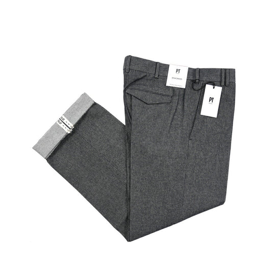 PT TORINO ReWorked "MICHAEL" コットン100% デニムスラックス ネイビー 48 | GUARDAROBA MILANO OFFICIAL STORE