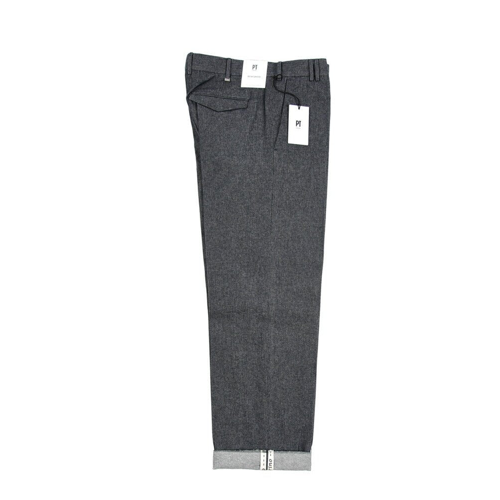 PT TORINO ReWorked "MICHAEL" コットン100% デニムスラックス ネイビー 48 | GUARDAROBA MILANO OFFICIAL STORE