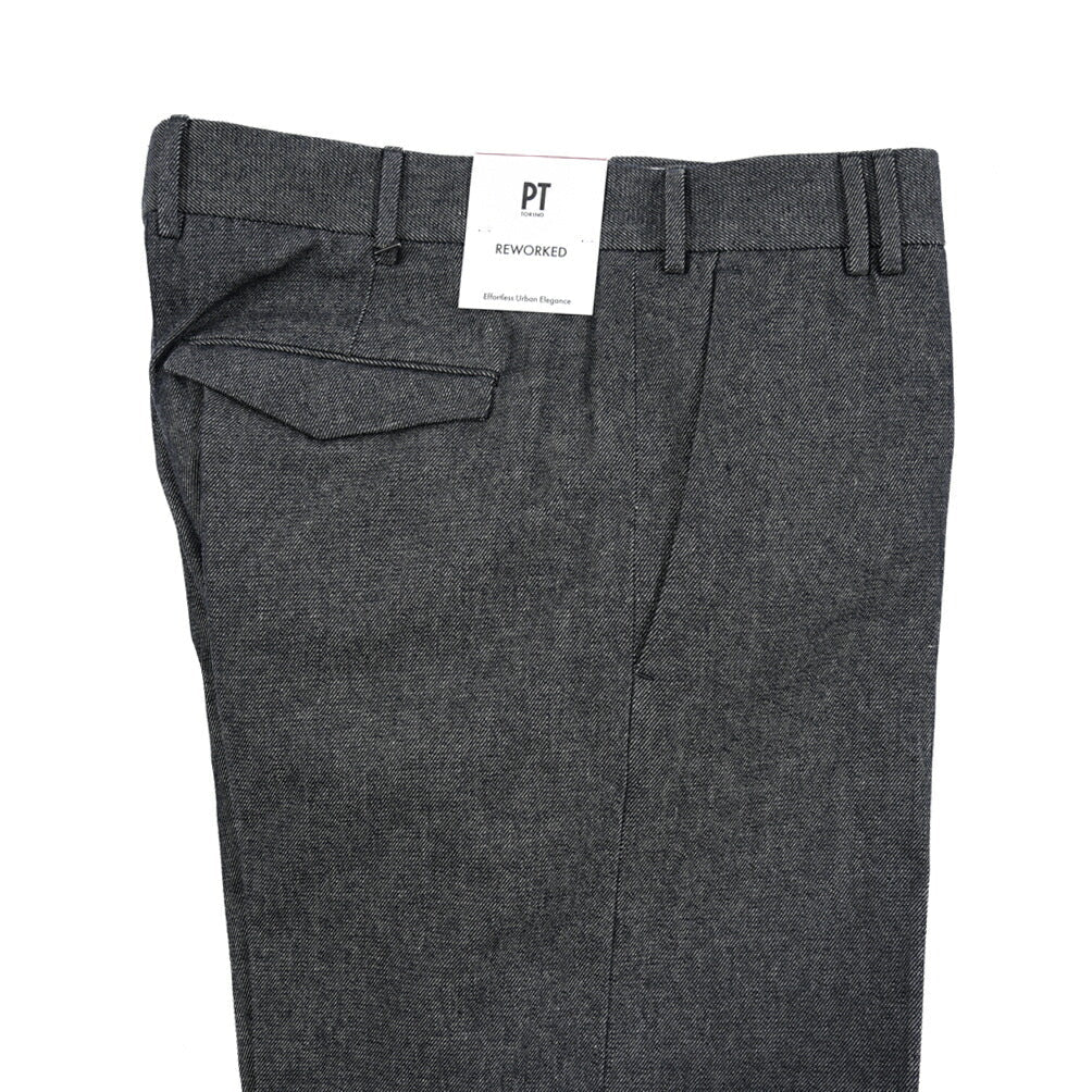 PT TORINO ReWorked "MICHAEL" コットン100% デニムスラックス ネイビー 48 | GUARDAROBA MILANO OFFICIAL STORE