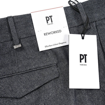 PT TORINO ReWorked "MICHAEL" コットン100% デニムスラックス ネイビー 48 | GUARDAROBA MILANO OFFICIAL STORE