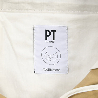 PT TORINO ReWorked “MICHAEL” コットン100% ノータックカーゴパンツ ベージュ 48 | GUARDAROBA MILANO OFFICIAL STORE