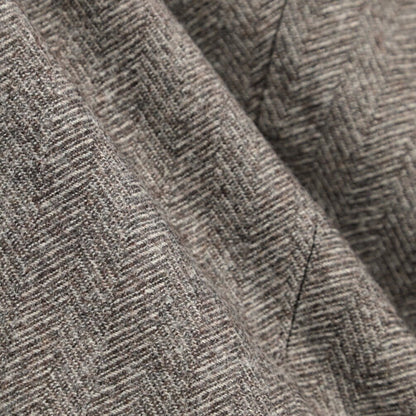 PT TORINO ReWorked “MICHAEL” カシミヤ混ウール ヘリンボーンワイドスラックス ブラウン 48 | GUARDAROBA MILANO OFFICIAL STORE