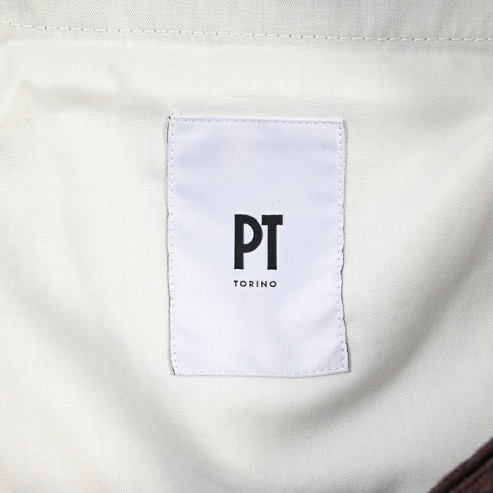 PT TORINO ReWorked “THE REBEL” カシミヤ混ウール ノータックスラックス ワインレッド 32 | GUARDAROBA MILANO OFFICIAL STORE