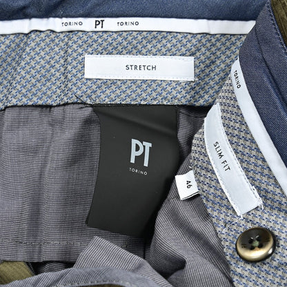 PT TORINO "SLIM FIT" ストレッチコットン 細畝コーデュロイパンツ｜414950-46｜GUARDAROBA MILANO OFFICIAL STORE