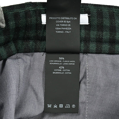 PT TORINO "SLIM FIT" ウールコットン ドローコードノータックスラックス｜414978-46｜GUARDAROBA MILANO OFFICIAL STORE