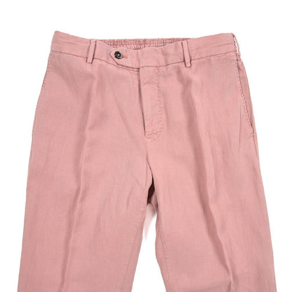 PT TORINO "SLIM FIT" リヨセル混 ノータックスリムパンツ ピンク 48 | GUARDAROBA MILANO OFFICIAL STORE
