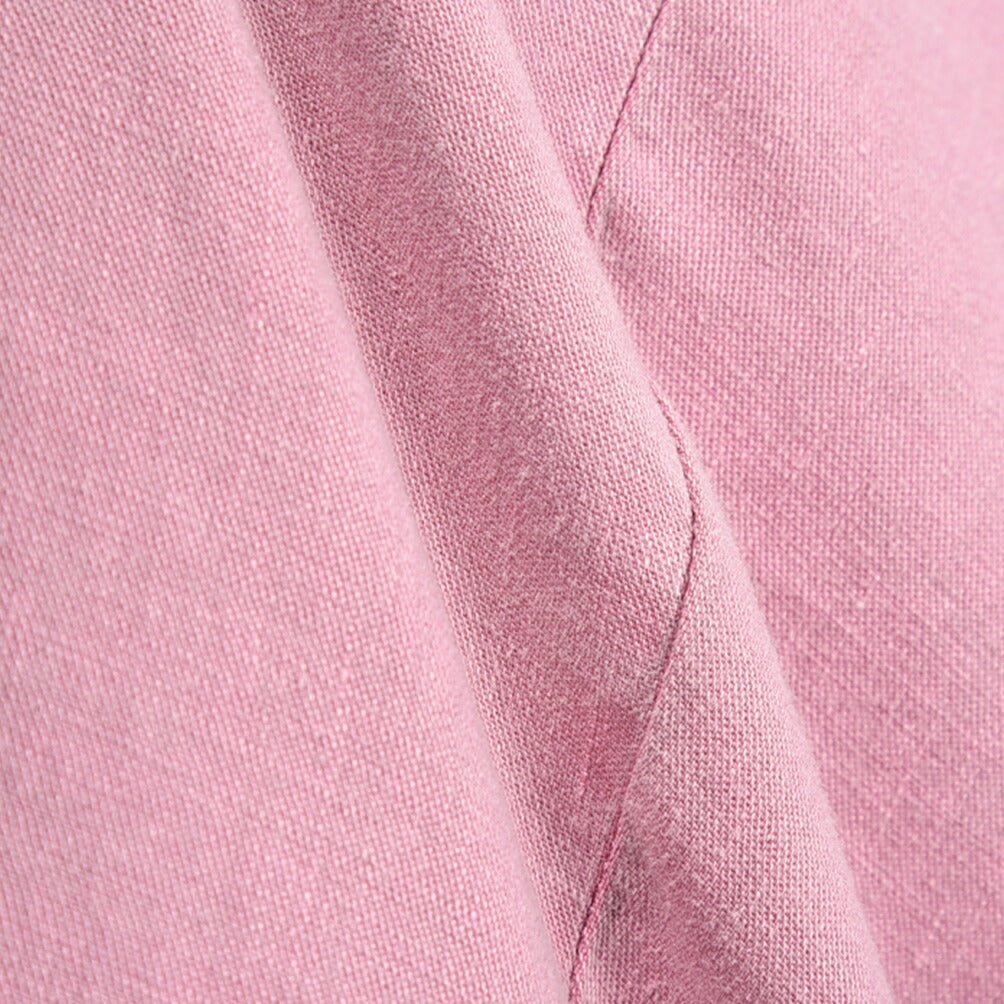 PT TORINO "SLIM FIT" リネン混 ドローコード付きノータックスリムパンツ ピンク 52 | GUARDAROBA MILANO OFFICIAL STORE