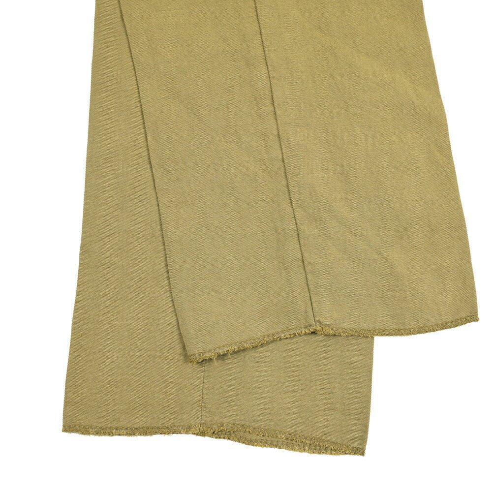 PT TORINO "SLIM FIT" リヨセル混 ノータックスリムパンツ カーキグリーン 46 | GUARDAROBA MILANO OFFICIAL STORE