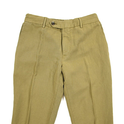 PT TORINO "SLIM FIT" リヨセル混 ノータックスリムパンツ カーキグリーン 46 | GUARDAROBA MILANO OFFICIAL STORE