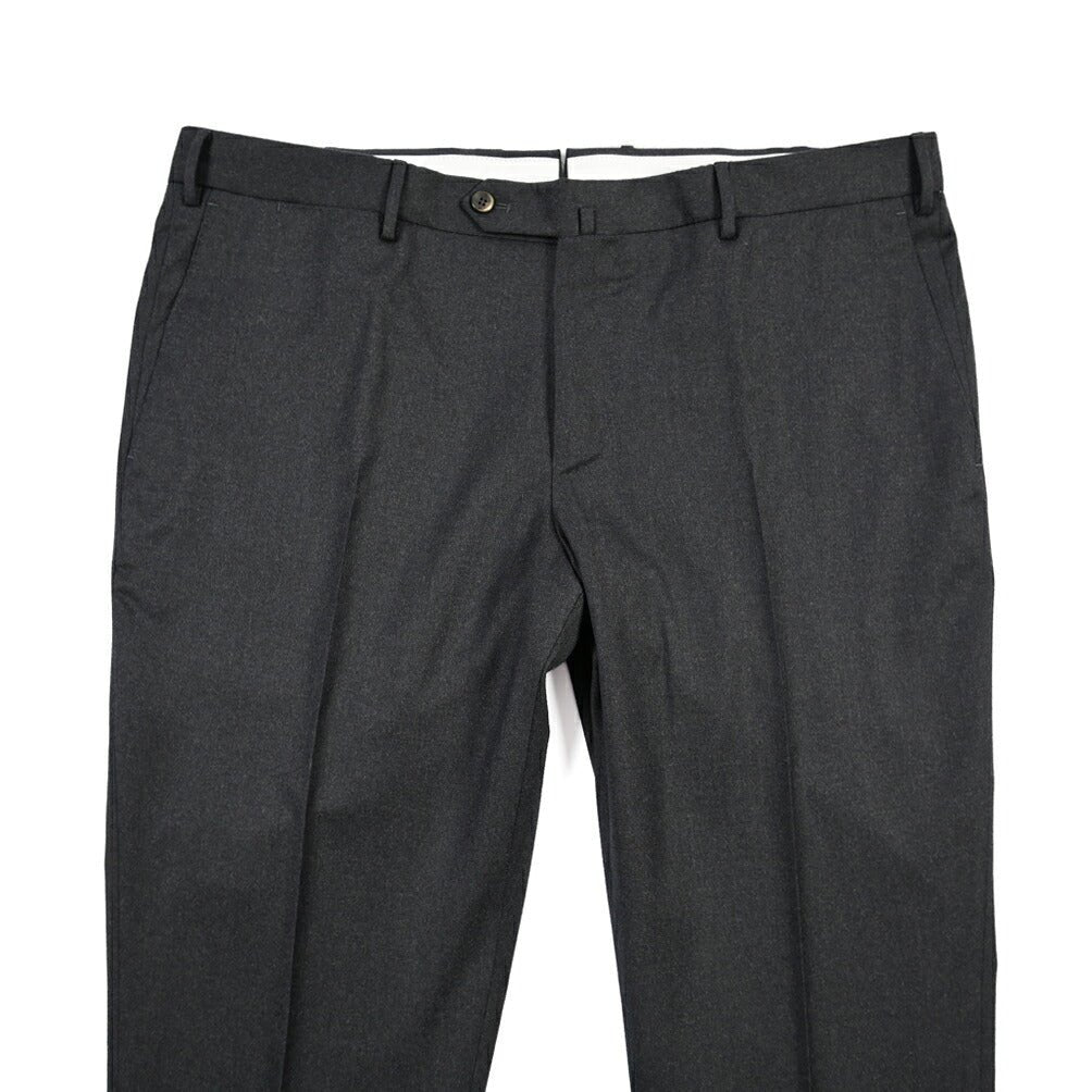 PT TORINO “SLIM FIT” ストレッチウール ノータックスラックス ダークグレー 56 | GUARDAROBA MILANO OFFICIAL STORE