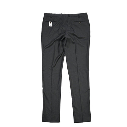 PT TORINO “SLIM FIT” ストレッチウール ノータックスラックス ダークグレー 56 | GUARDAROBA MILANO OFFICIAL STORE