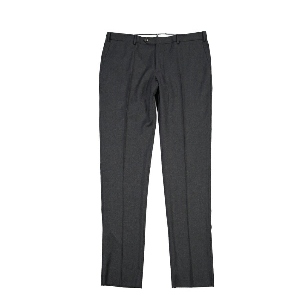 PT TORINO “SLIM FIT” ストレッチウール ノータックスラックス ダークグレー 56 | GUARDAROBA MILANO OFFICIAL STORE