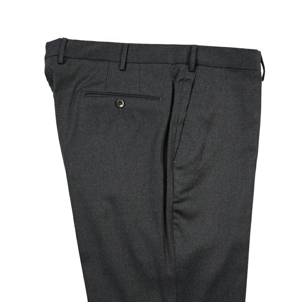 PT TORINO “SLIM FIT” ストレッチウール ノータックスラックス ダークグレー 56 | GUARDAROBA MILANO OFFICIAL STORE