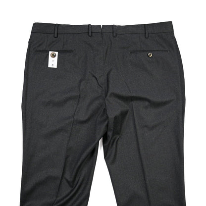 PT TORINO “SLIM FIT” ストレッチウール ノータックスラックス ダークグレー 56 | GUARDAROBA MILANO OFFICIAL STORE