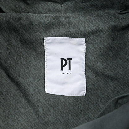 PT TORINO “SLIM FIT” ストレッチコットン ノータックパンツ グレー 52 | GUARDAROBA MILANO OFFICIAL STORE