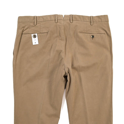 PT TORINO “SLIM FIT” モダール混コットン ノータックパンツ ベージュ 54 | GUARDAROBA MILANO OFFICIAL STORE
