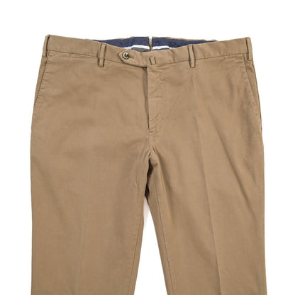 PT TORINO “SLIM FIT” モダール混コットン ノータックパンツ ベージュ 54 | GUARDAROBA MILANO OFFICIAL STORE