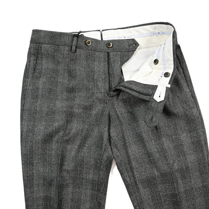 PT TORINO “SLIM FIT” SUPER 100's ヴァージンウール100% ノータックスラックス グレー 46 | GUARDAROBA MILANO OFFICIAL STORE