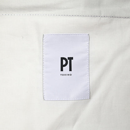 PT TORINO “SLIM FIT” SUPER 100's ヴァージンウール100% ノータックスラックス グレー 46 | GUARDAROBA MILANO OFFICIAL STORE